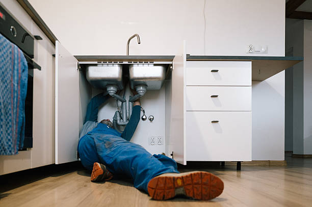 Professional Pipe Repair technician working in Rosendale, WI